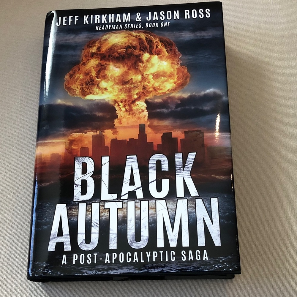 Black Autumn Hardcover Book